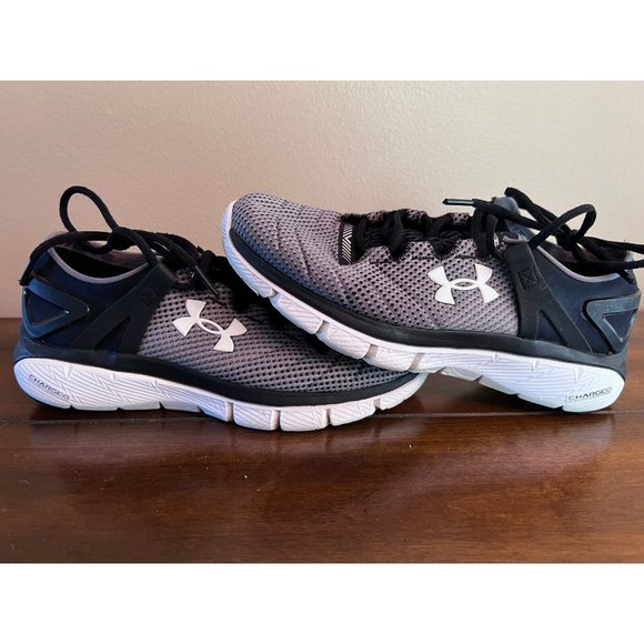 Under Armour  SpeedForm Fortis Black Grey Running - Women's 7 1270230-001 - Picture 1 of 11
